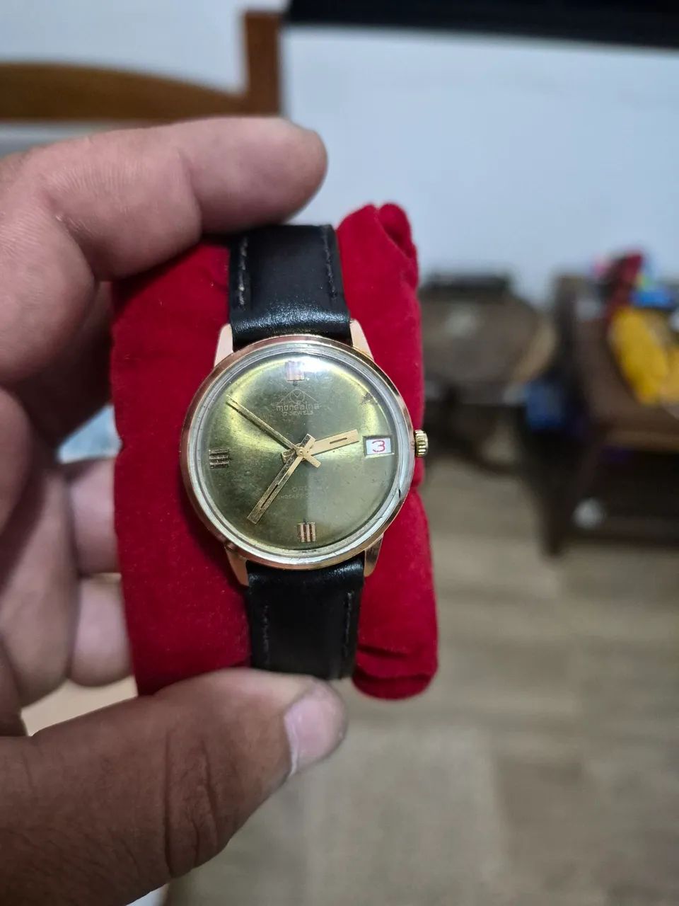 Relógio vintage Mondaine 