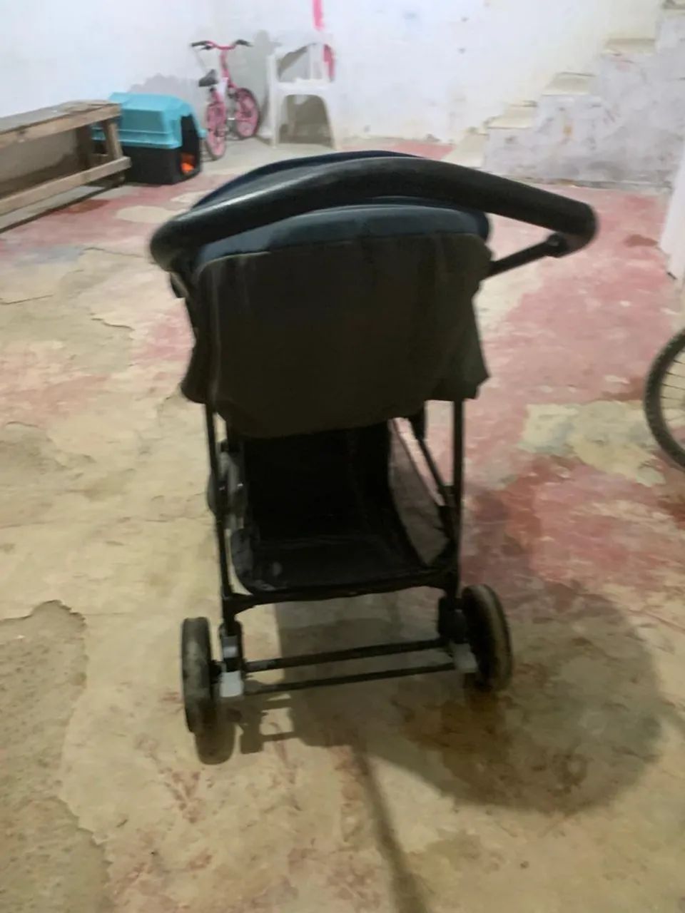 Carrinho de bebê Burigotto azul  - Foto 3