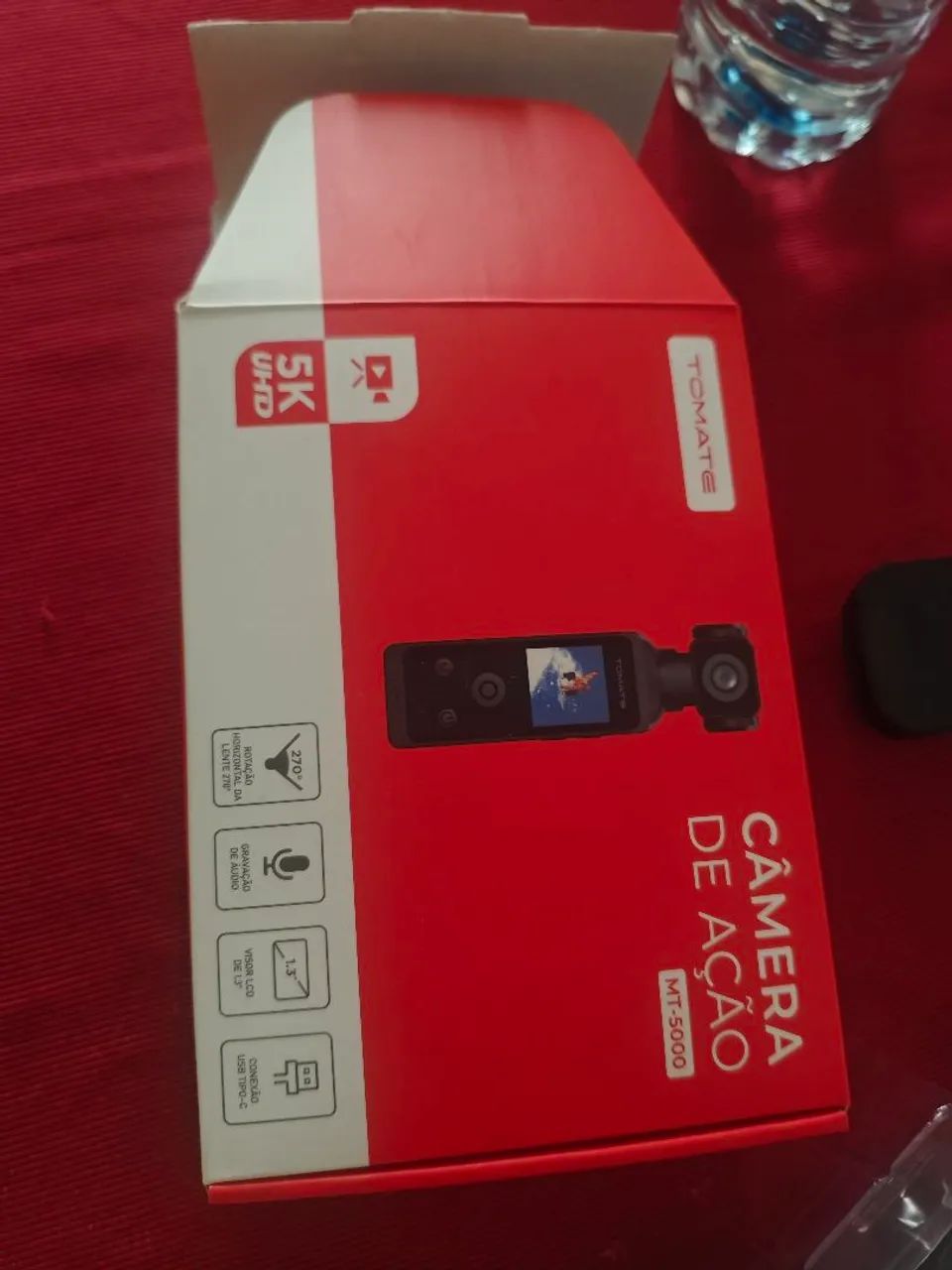 Câmera de Ação Tomate MT-5000 5K - Nova + Acessórios - Foto 2