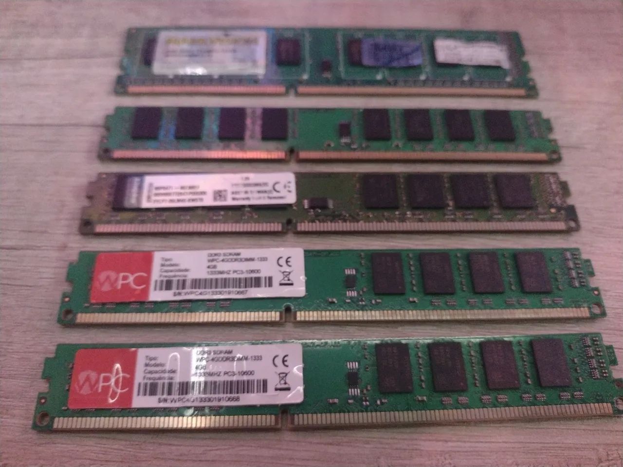 Memória ram ddr3 2/4/8 gb