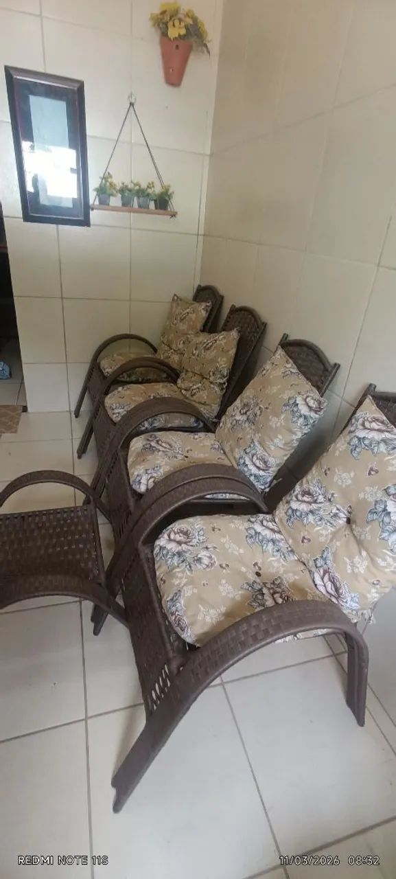 Conjunto de terraço semi novo  - Foto 3