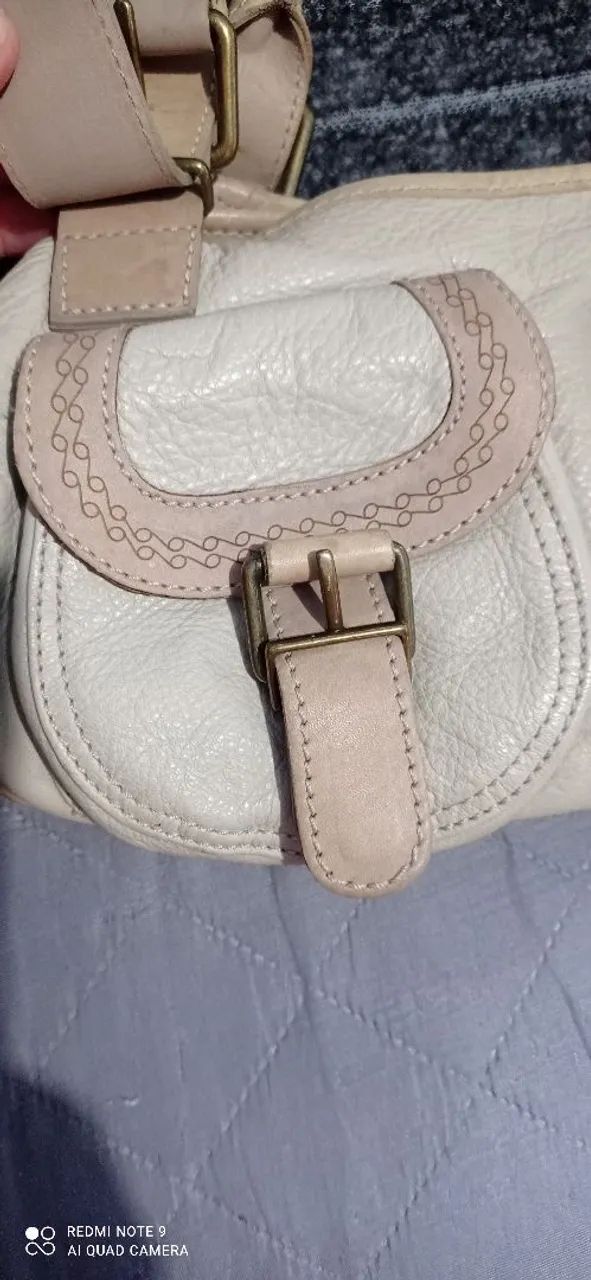 Bolsa vintage em couro Arezzo  - Foto 5