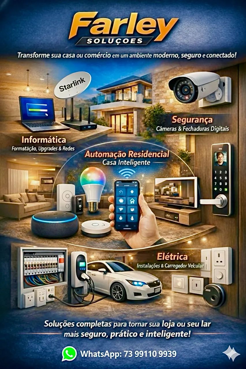 Soluções em Informática, elétrica, informática, redes.