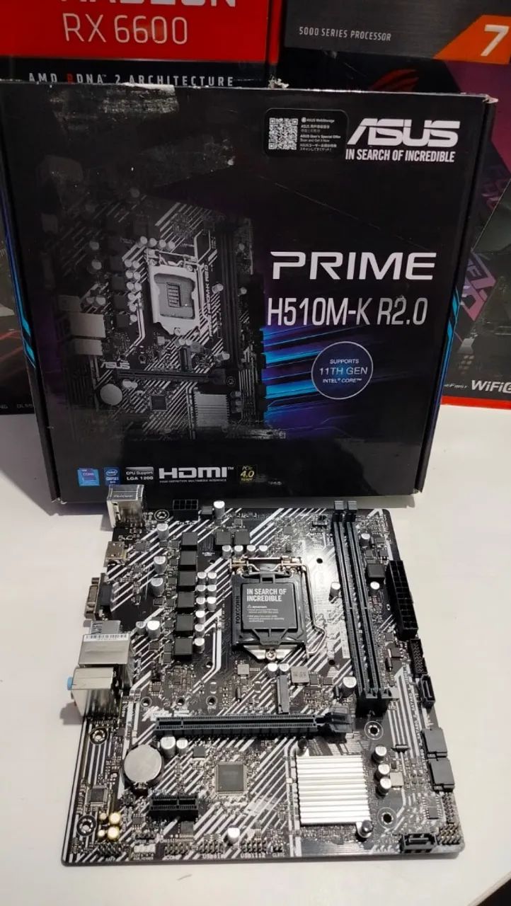 h510m-k R2 asus LGA 1200 - Foto 5