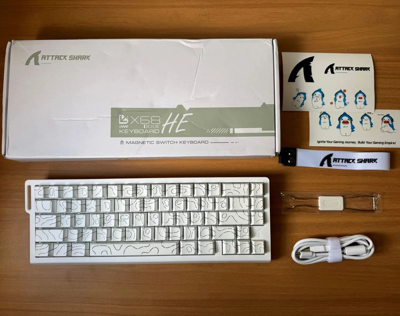 Teclado - Attack shark X68 he