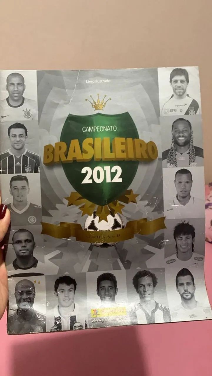 ÁLBUM DE FIGURINHAS, 2010,2011 e 2012, RELÍQUIAS.