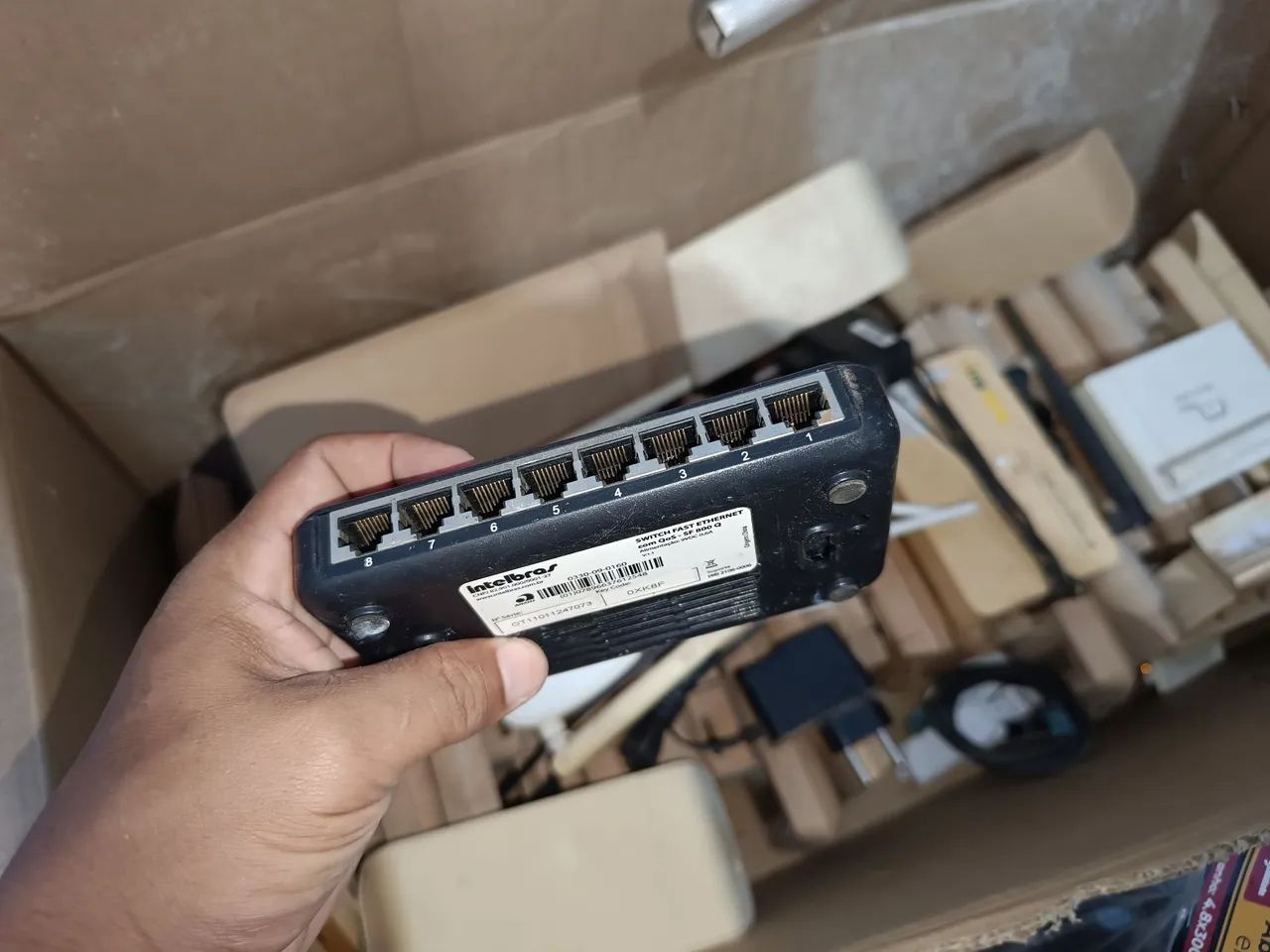 Kit 2 Switches 8 portas ethernet - Foto 2
