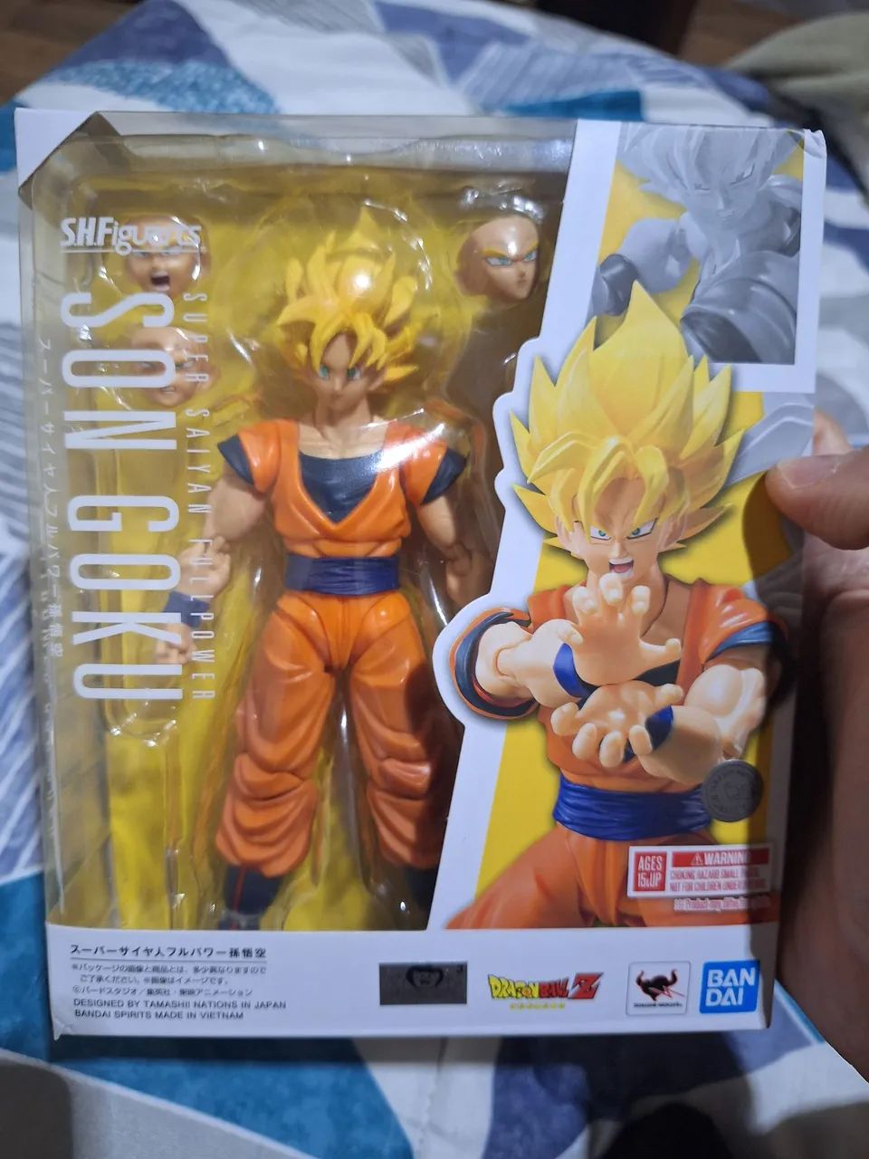 SH Figuarts Goku Super Saiyan Bandai - Foto 5