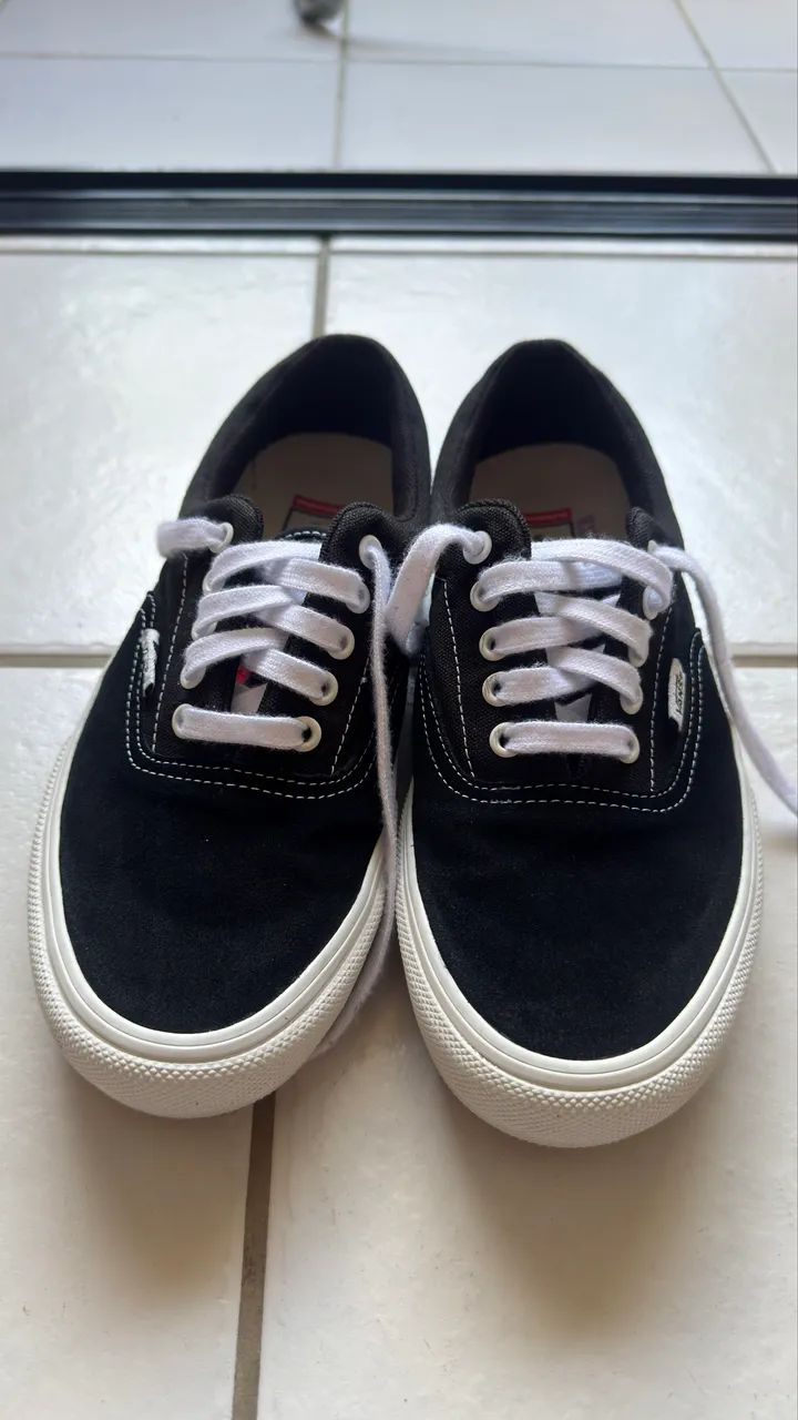 Tênis Vans Skate Era Black White