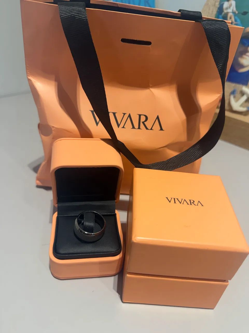 Anel/ aliança masculino Vivara  - Foto 3