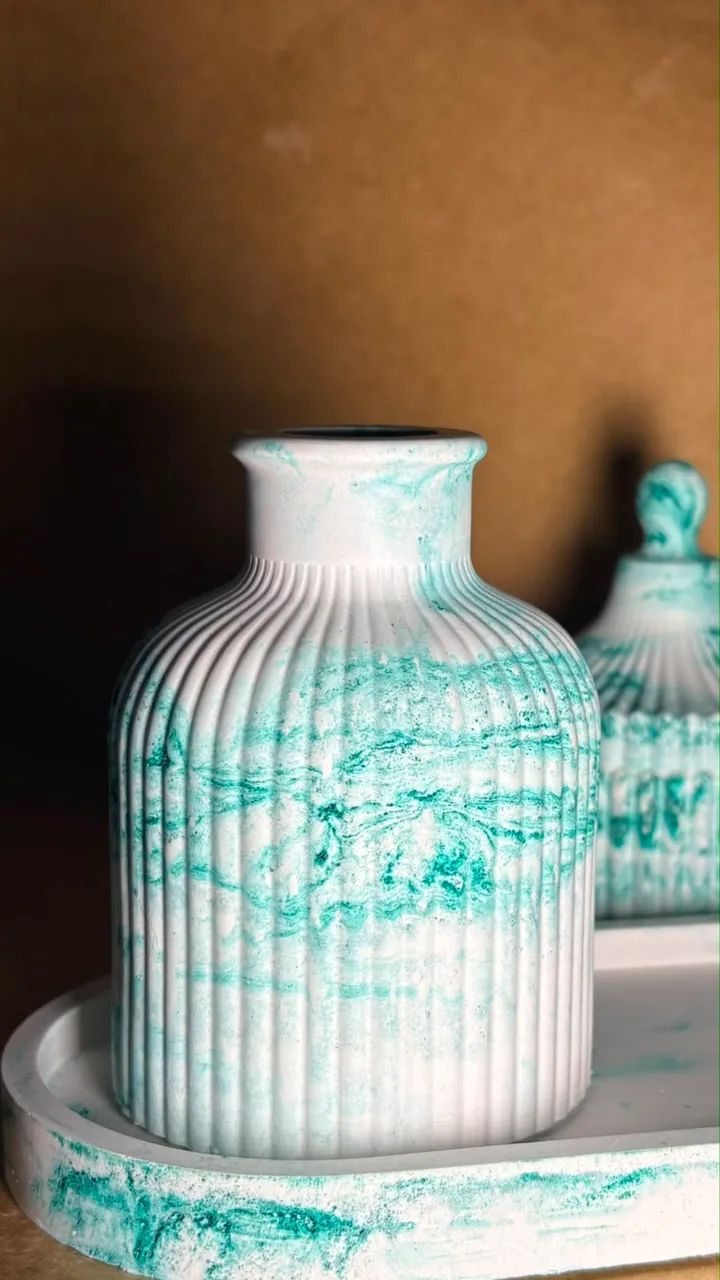 Kit peça Decor em gesso - Foto 4
