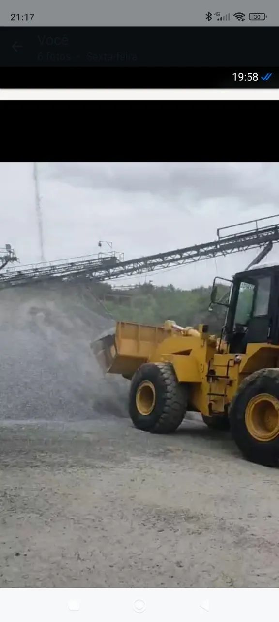 PÁ CARREGADEIRA CAT 950F ANO 1996
