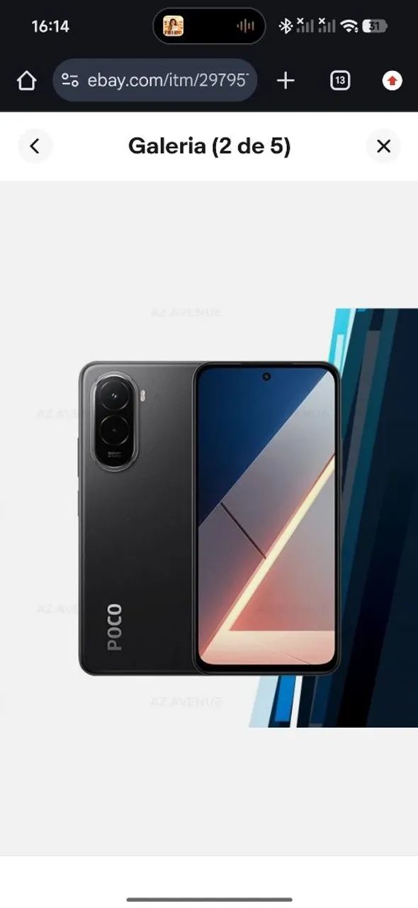 Vendo ou troco celular Poco M7 
