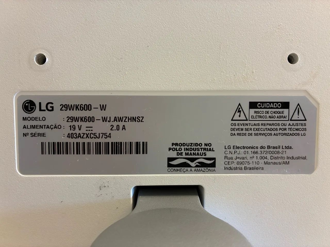 Monitor Ultrawide LG 30 polegadas - Foto 3