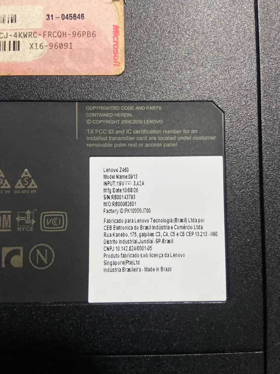 Notebook Lenovo Z460 - Foto 5
