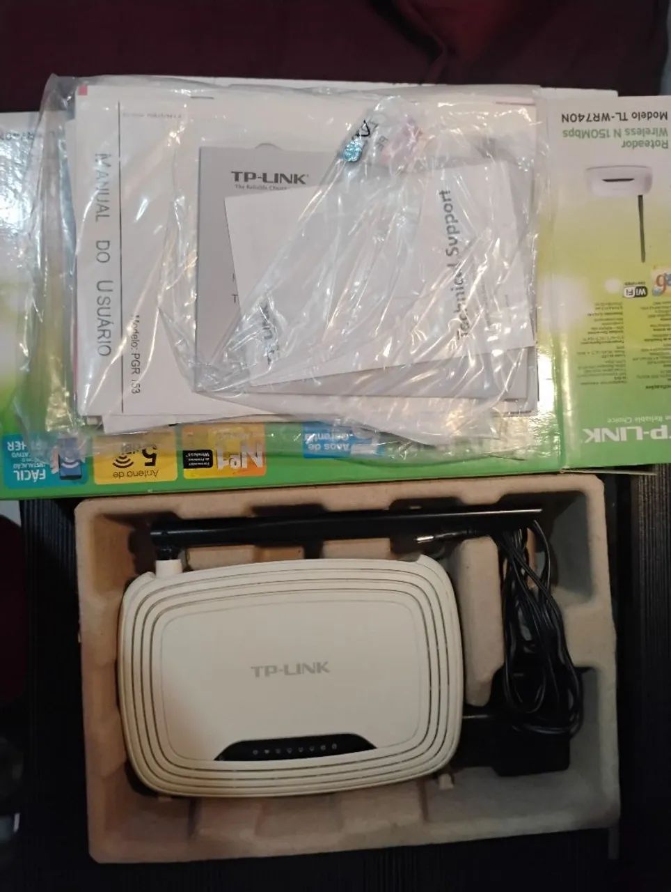 Roteador TP-LINK usado 150mbps - Foto 2