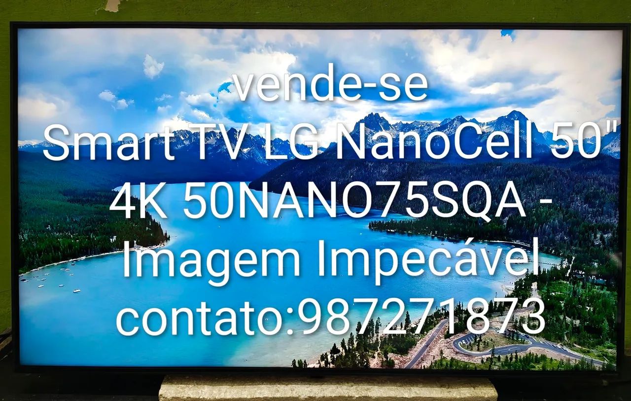 Smart TV LG NanoCell 50" 4K 50NANO75SQA - Imagem Impecável - Foto 3