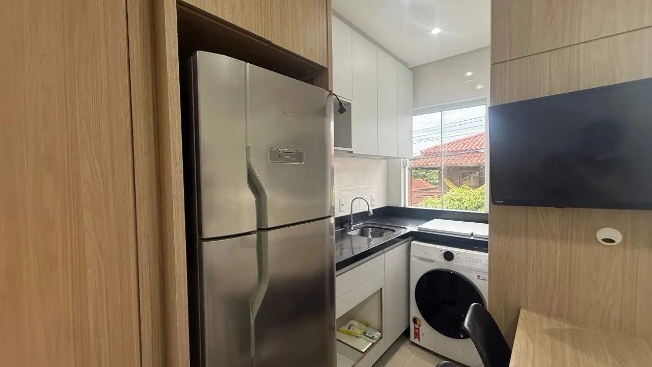 Apartamento 1 quarto, semi- mobiliado - Foto 4