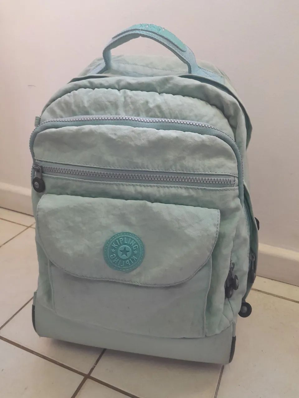 Mochila de rodinha da kipling 