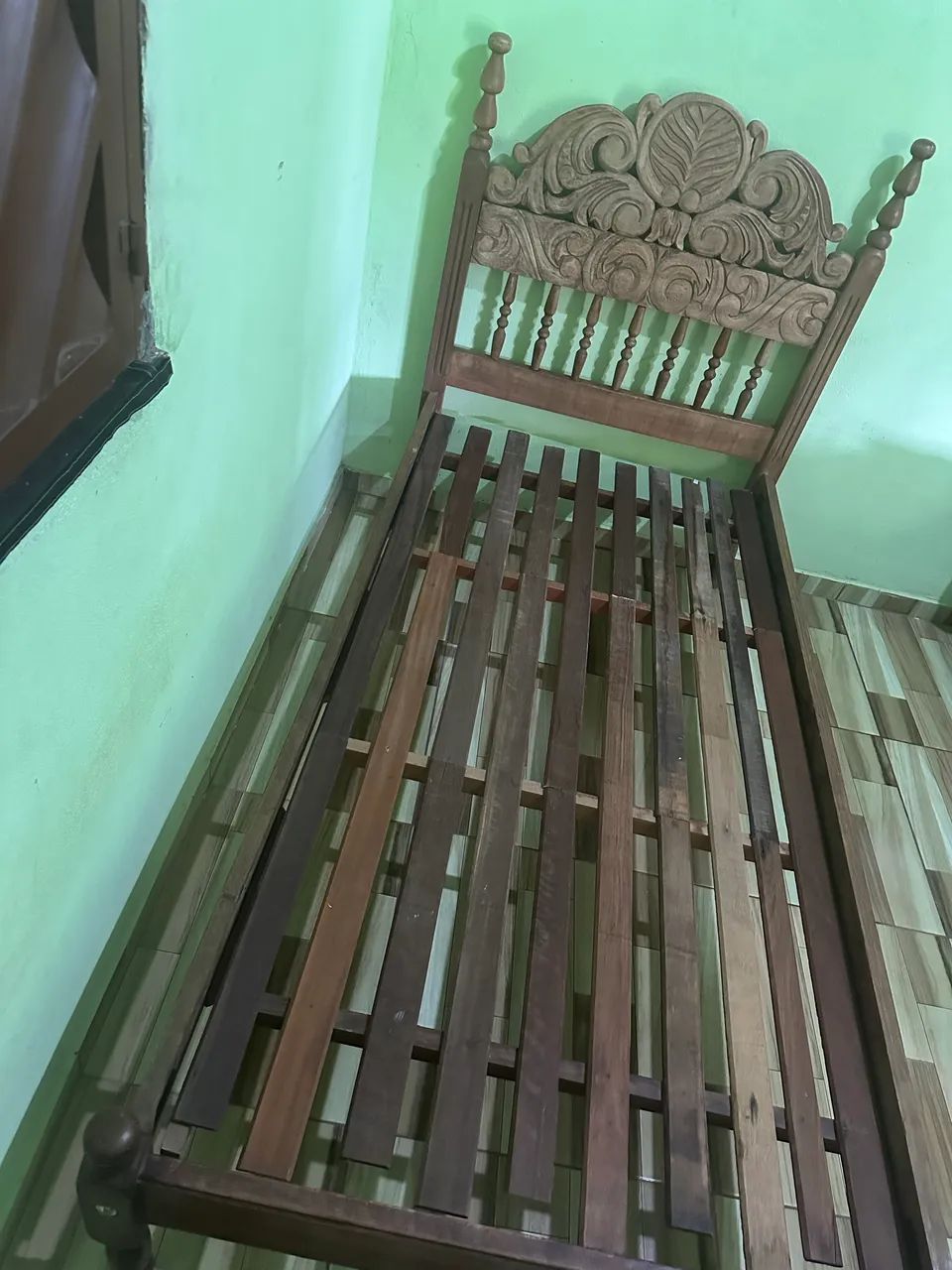 Cama em sucupira torneada solteiro  - Foto 2