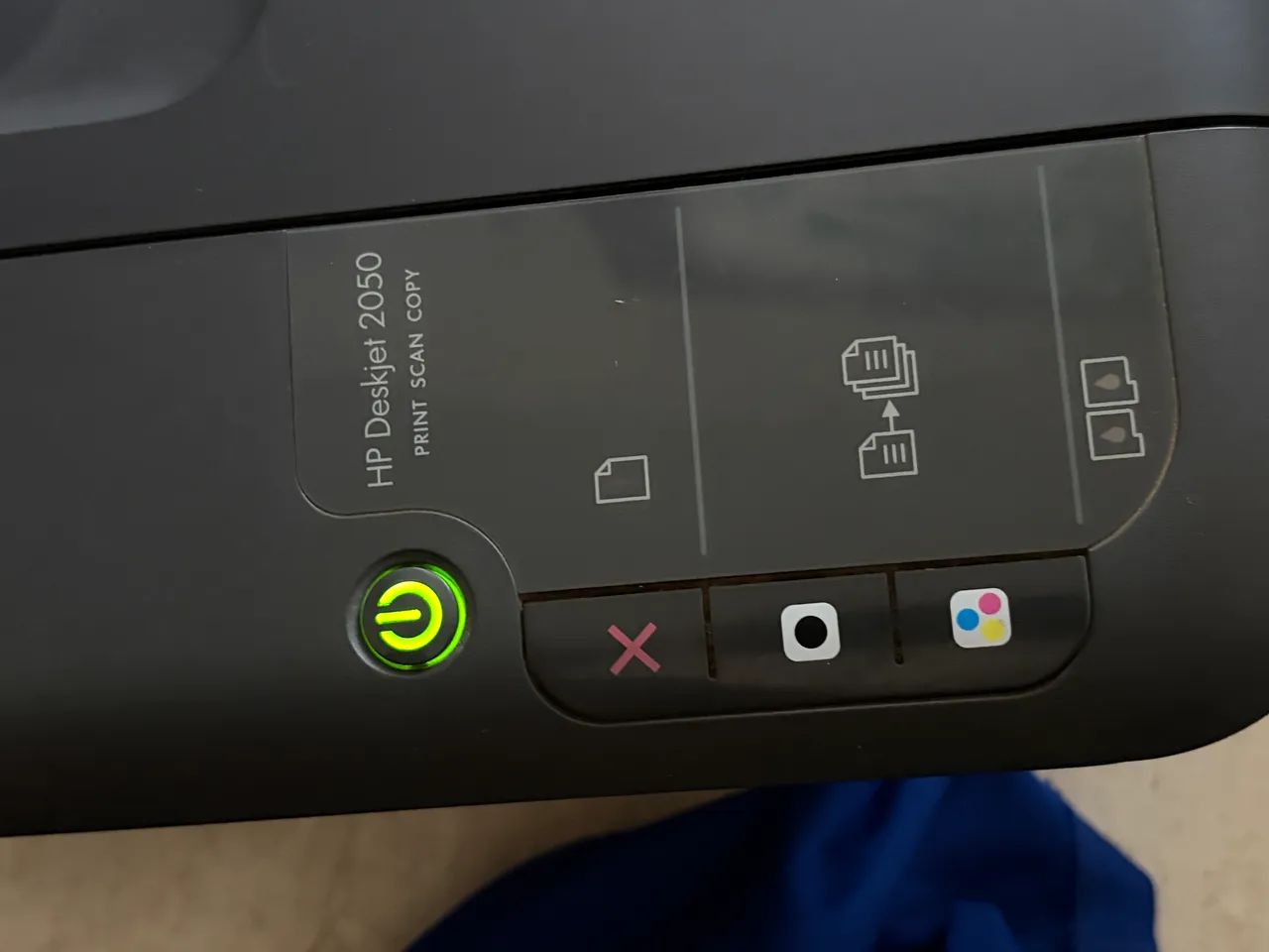Impressora HP Deskjet 2050 + Cabo USB + Fonte - Foto 4