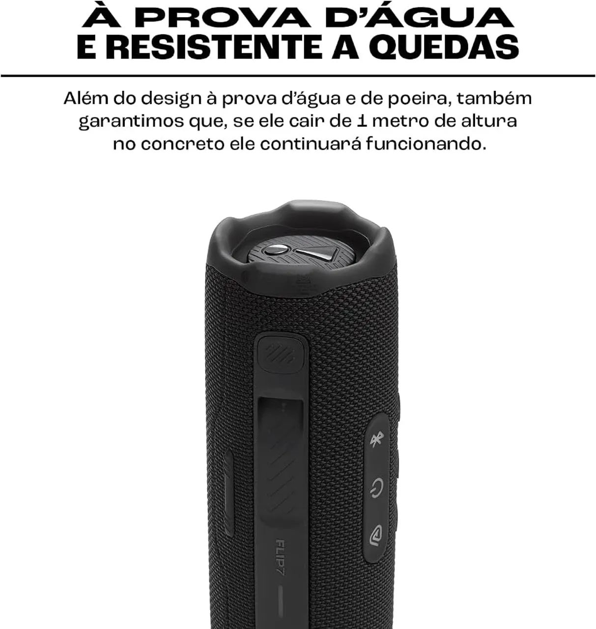 JBL Flip 7 Preta - Pouquíssimo Uso + Caixa Completa - Aparelhos de