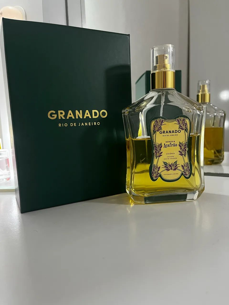 Colonia GRANADO baunilha e açafrão 300ml - Foto 4