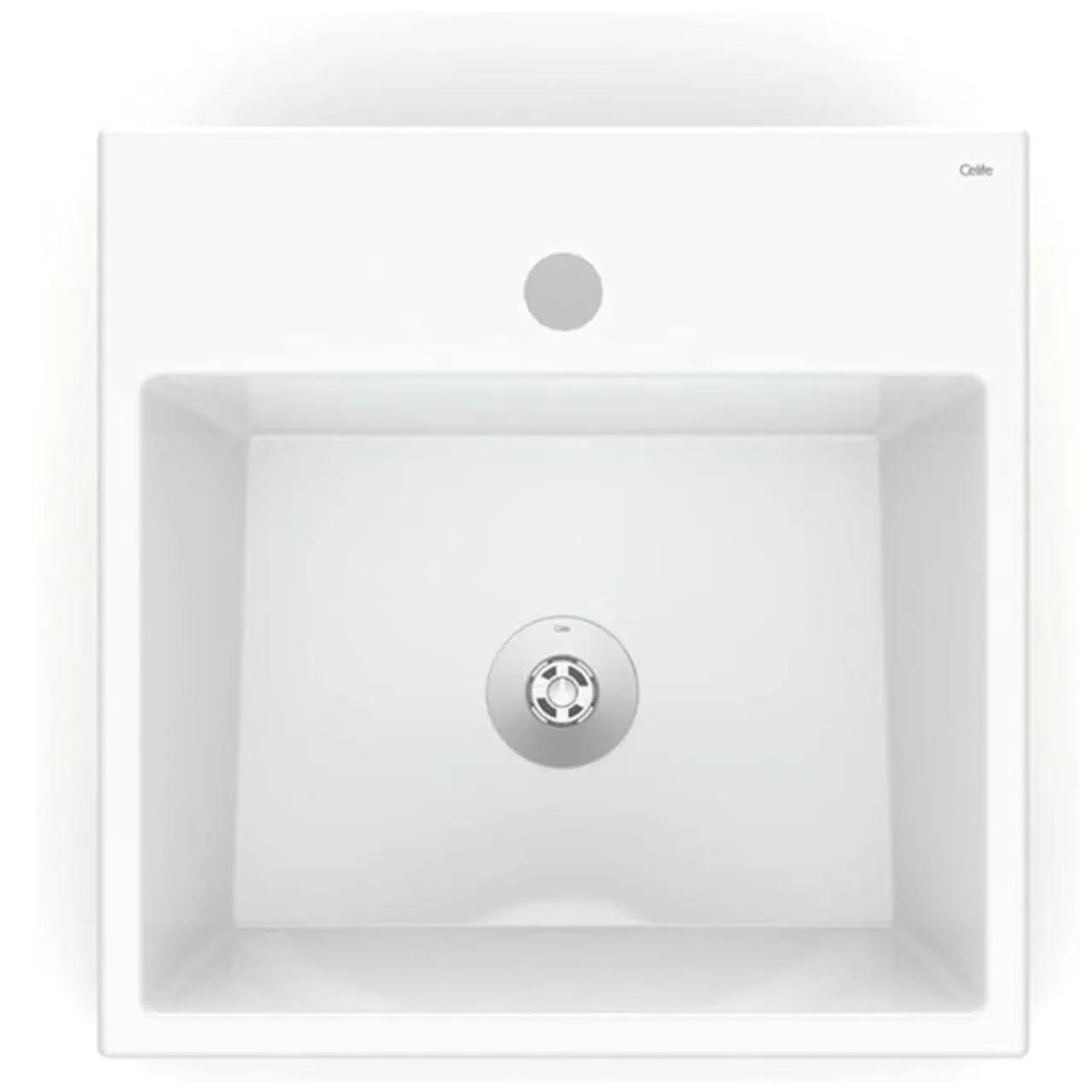 Cuba de Semi-Encaixe com 41cm Basic 73025 Branco Celite  - Foto 5