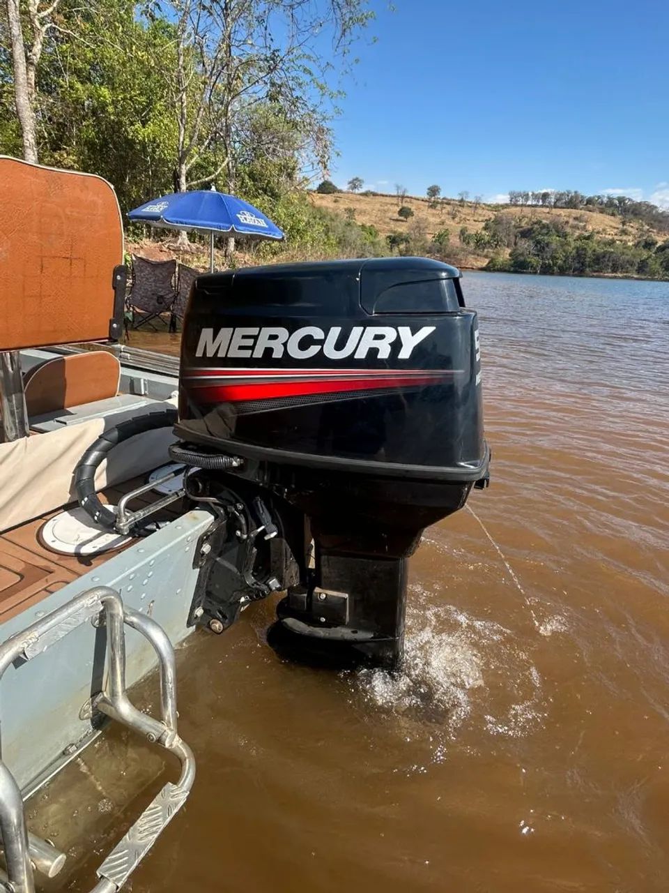 Lancha karranca piapara 550 2024 motor 50 hp - Foto 2