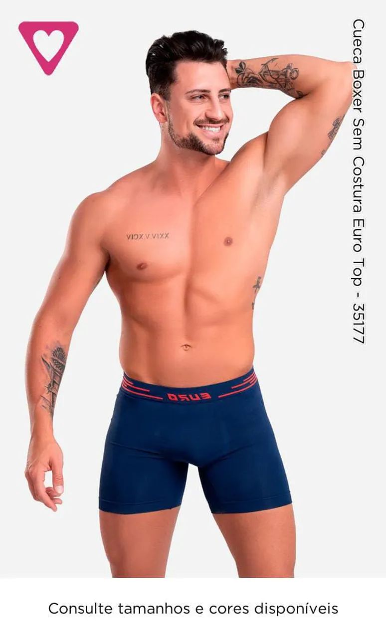 Cueca boxe microfibra   promoção !!!! - Foto 2