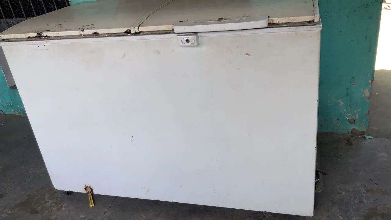 Freezer 2 portas branco 