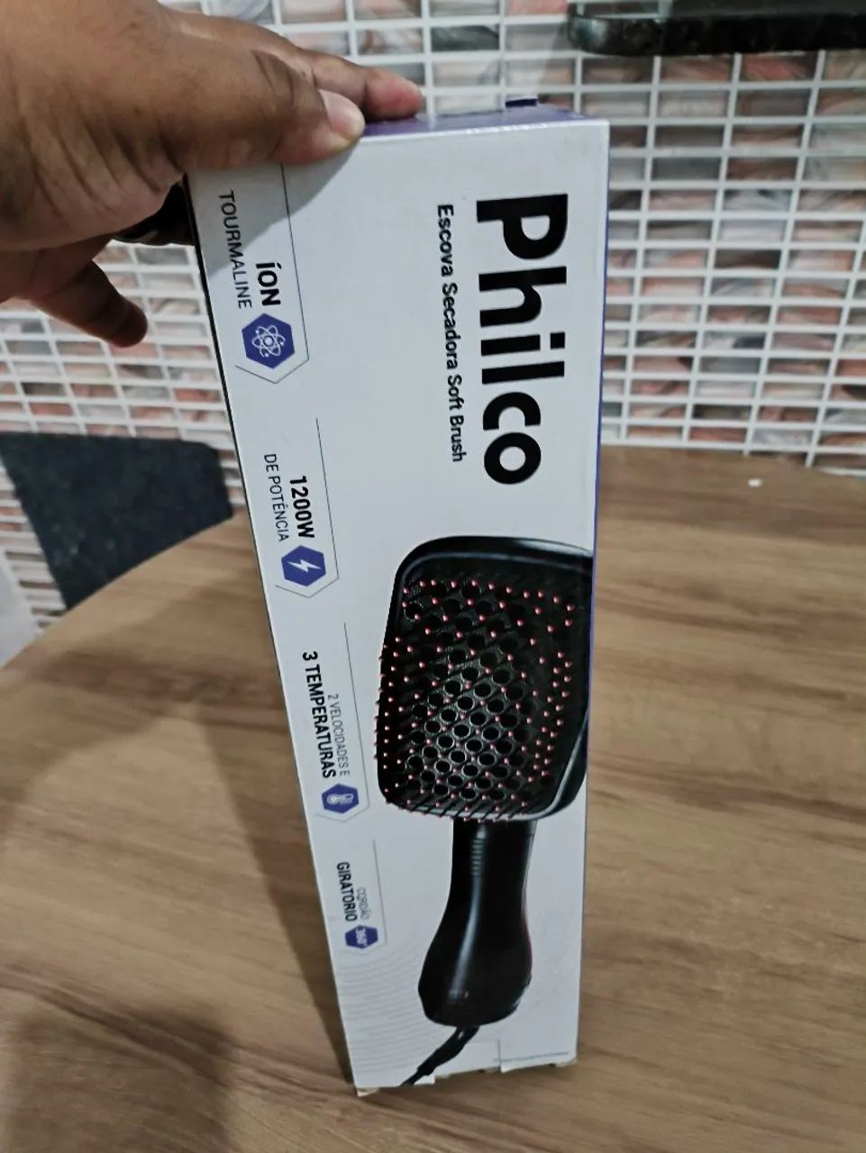 Escova alisadora prática NOVA 
