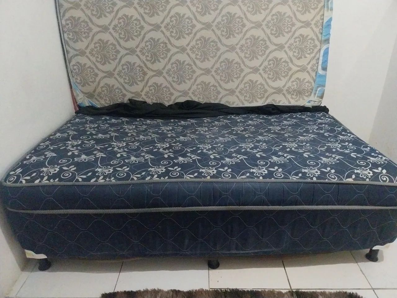 Cama box + Colchão 