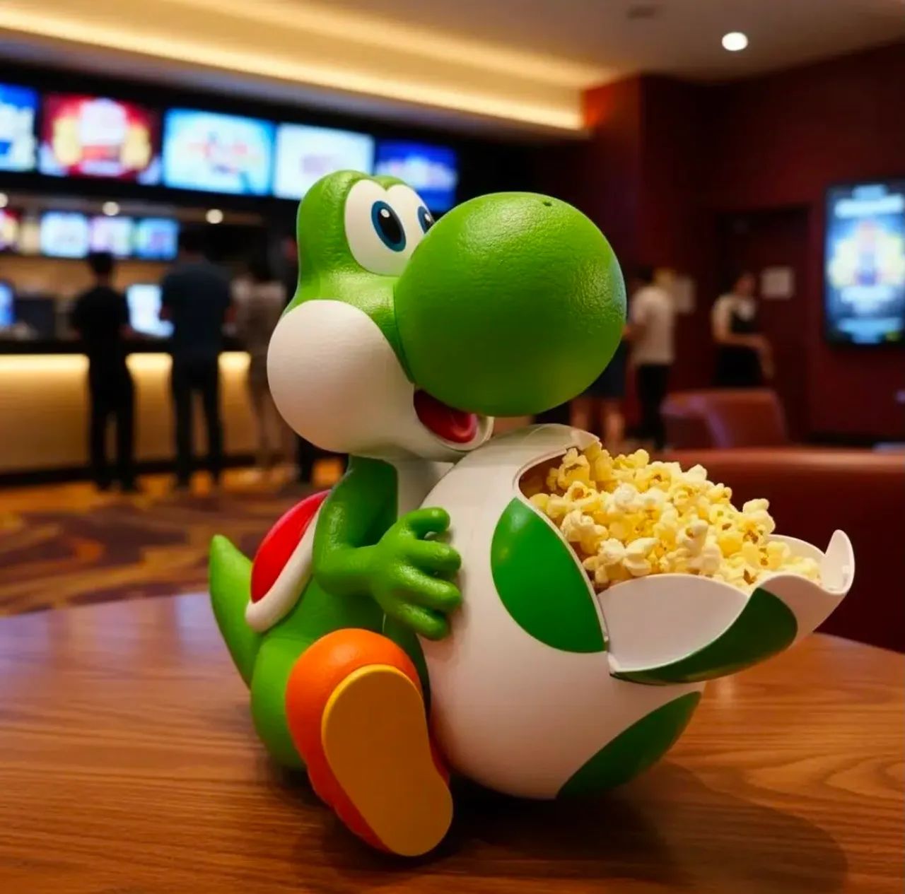 Yoshi original Cinépolis balde - Foto 2