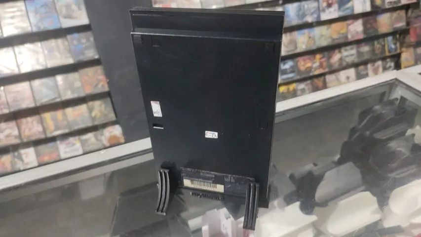 PS2 FUL BLACK L13 HD320 CHEIO DE JOGOS MEMORY CARD 128MB CHIP MATRIX 2 CONTROLES SEM FIO  - Foto 5