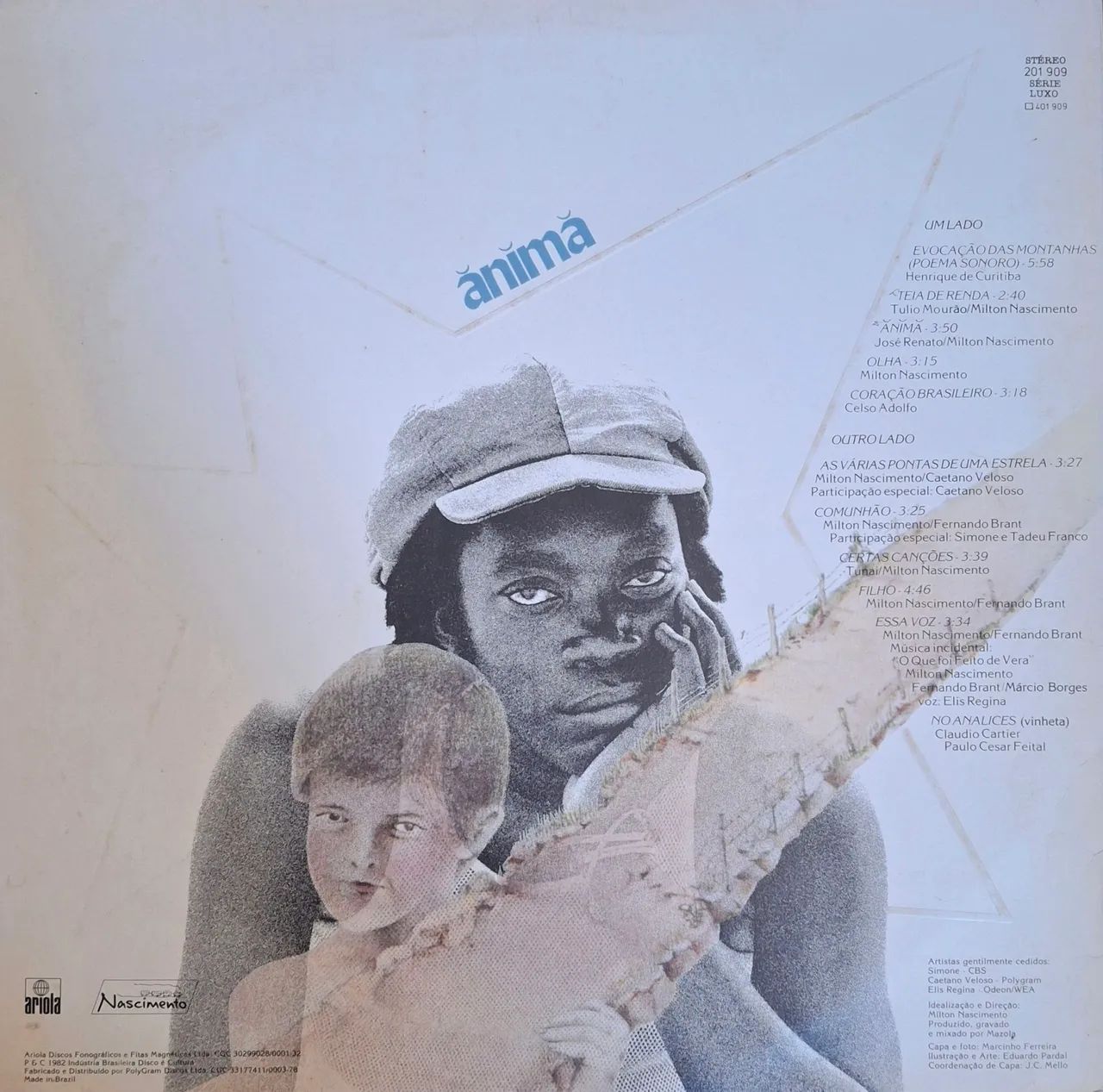 LP/VINIL Milton Nascimento- Anima (1982) - Foto 2