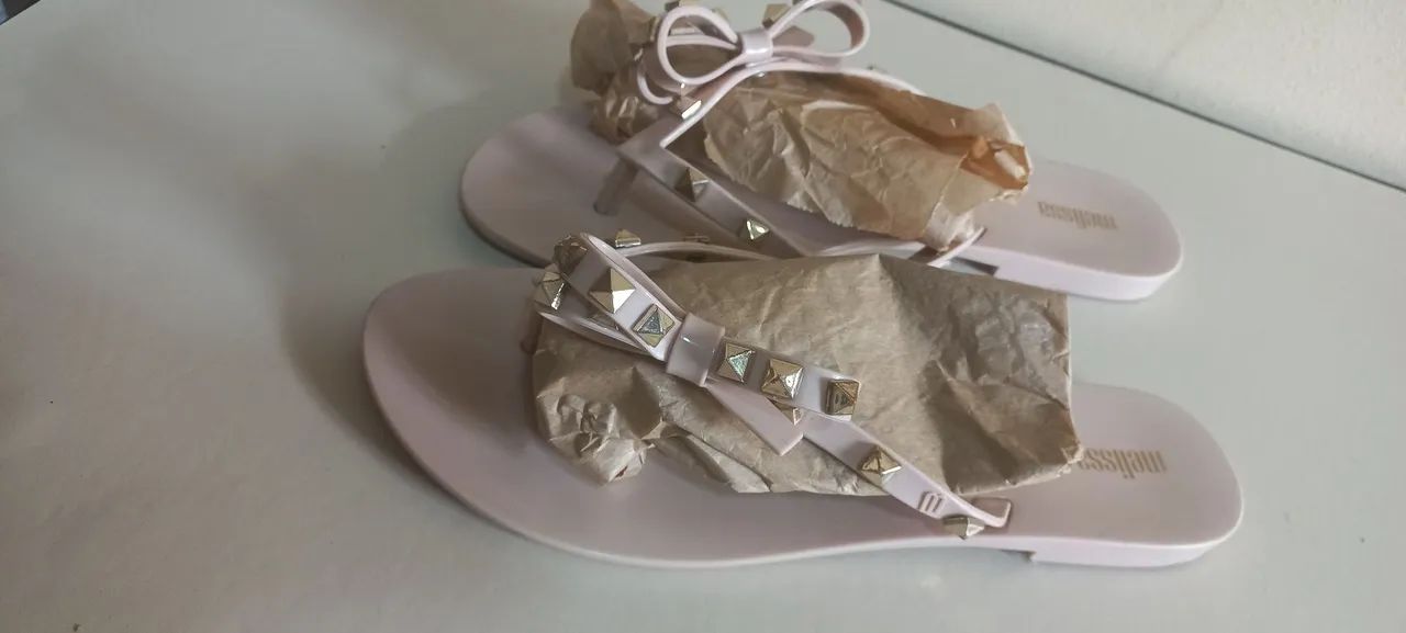 Rasteira melissa n 39  - Foto 2