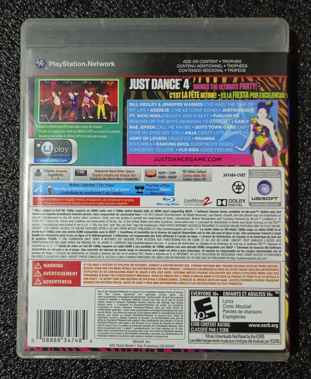 Just dance 4 ps3 usado - Foto 4