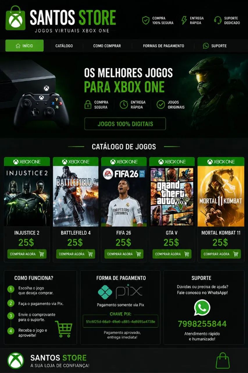 JOGOS XBOX ONE