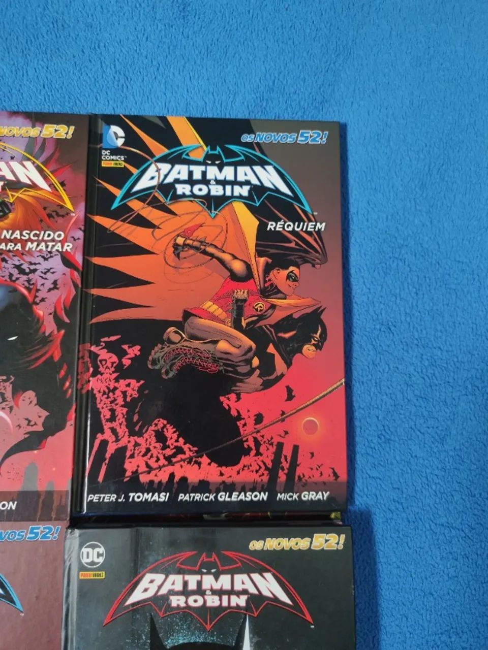 Batman & Robin Novos 52 Completo | 4 Volumes Capa Dura | Tomasi +