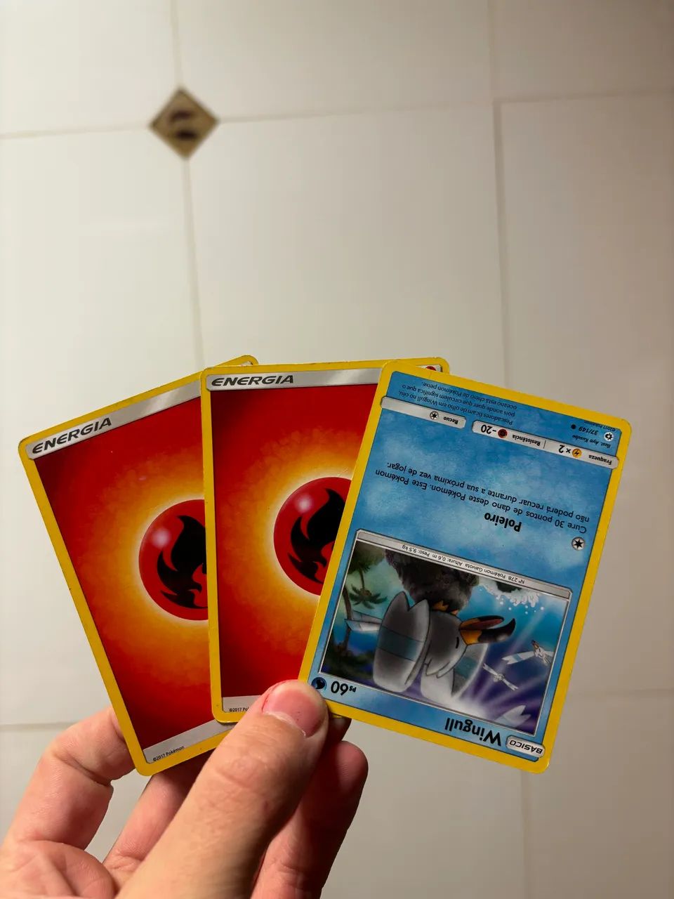 Cartas Pokémon sortidas ?