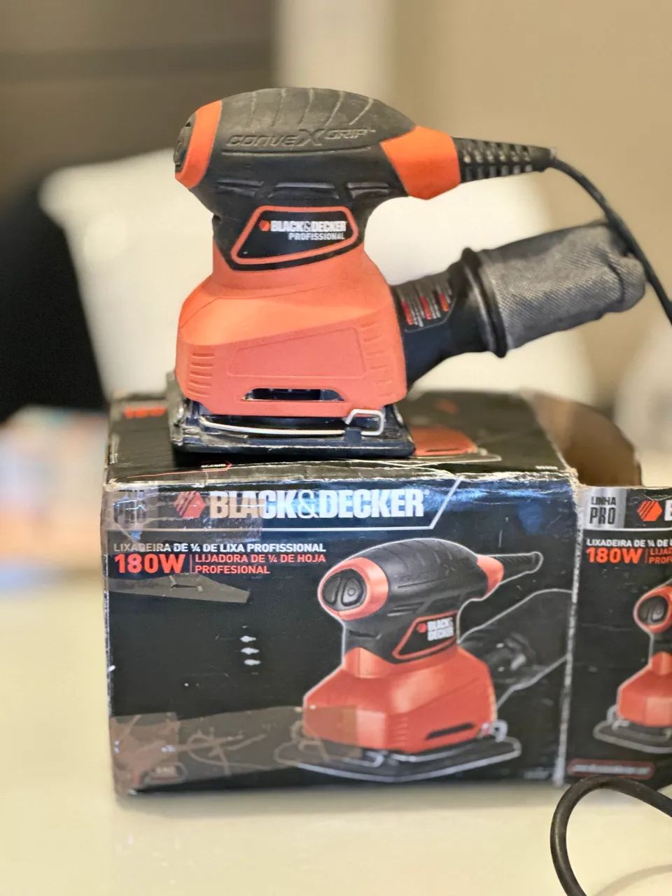 Lixadeira Orbital Black & Decker - Foto 2