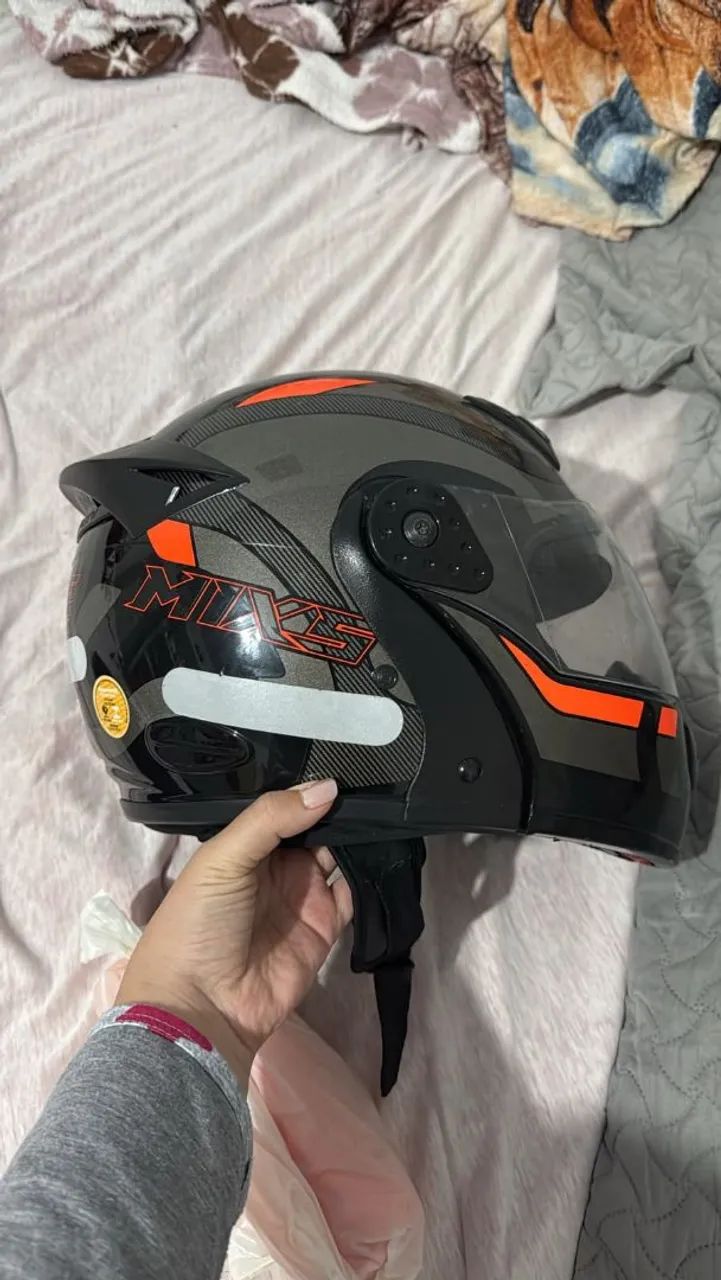 Capacete Mixs Gladiator Delta S - Foto 2