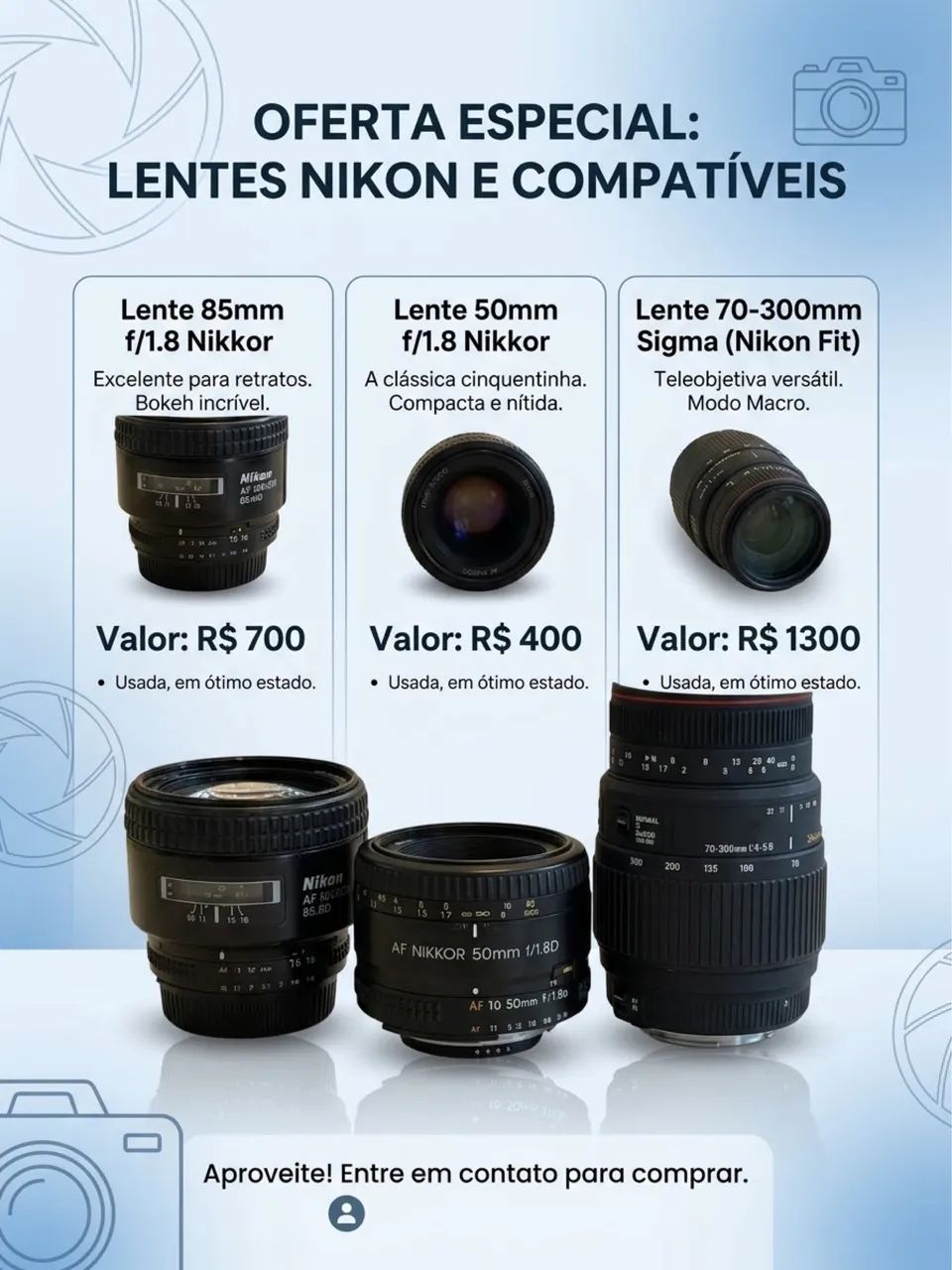 Lentes Nikon  - Foto 3