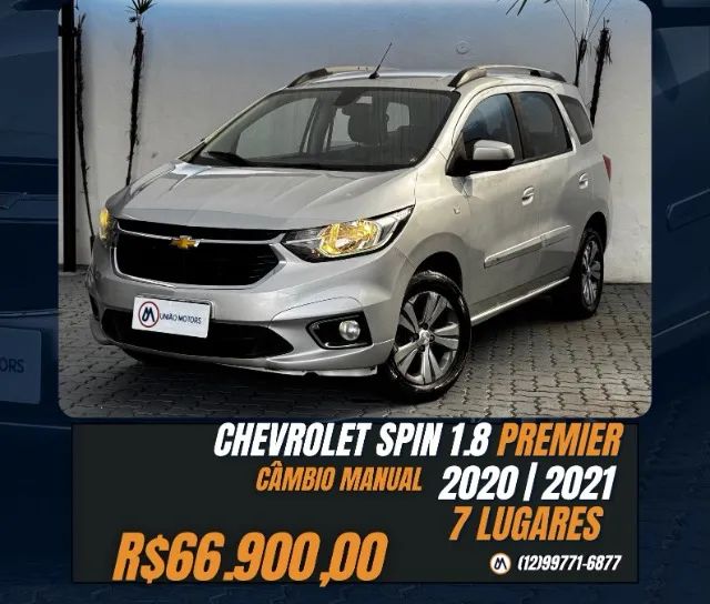 Chevrolet Spin SPIN PREMIER 1.8 8V Econo.Flex 5p Mec. 2021