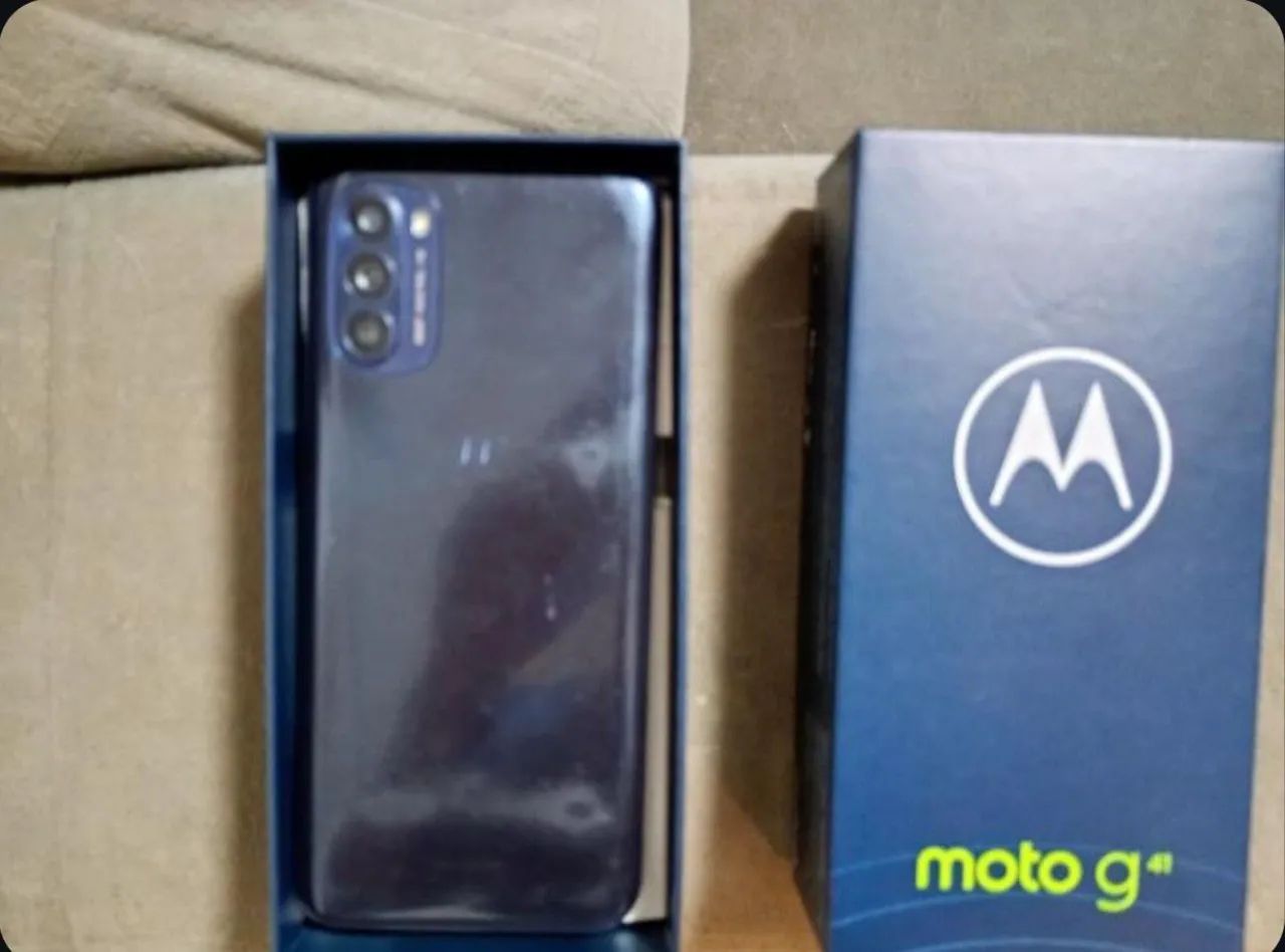 MOTO G41 tela quebrada - Foto 2