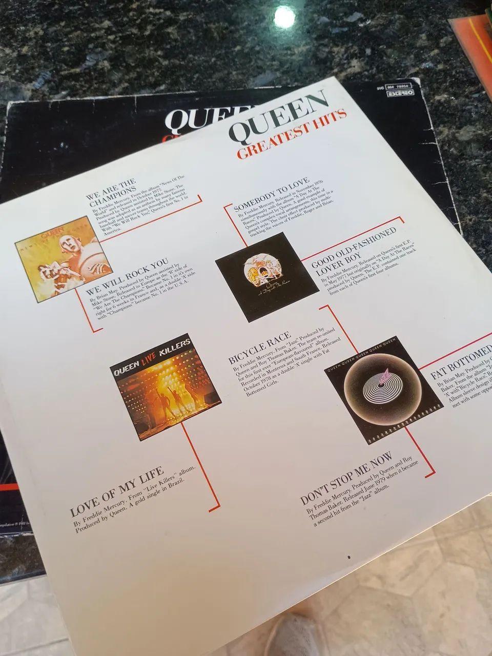 Queen greatest hits, disco original em ótimas condições  - Foto 3