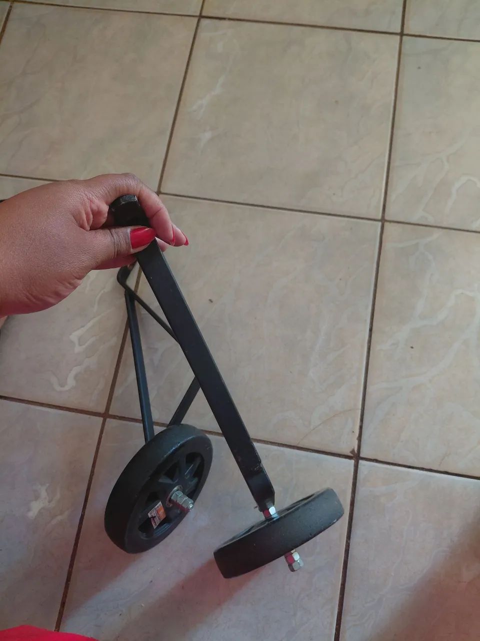 Roda de PVC 6 Preta - AIAX - Foto 3
