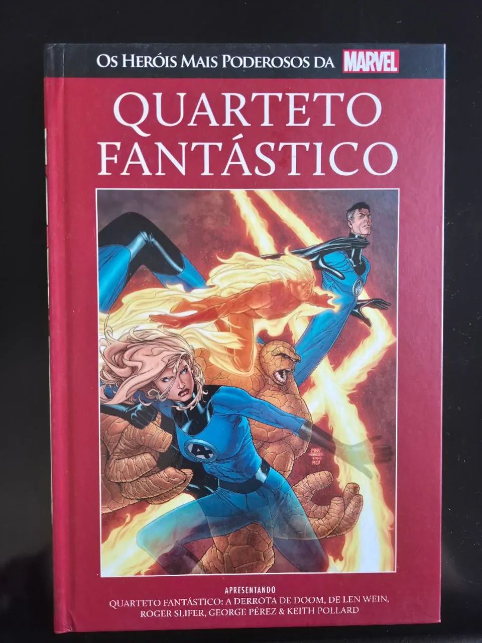 Hq Quarteto Fantástico - Os Heróis Mais Poderosos Da Marvel Capa Dura