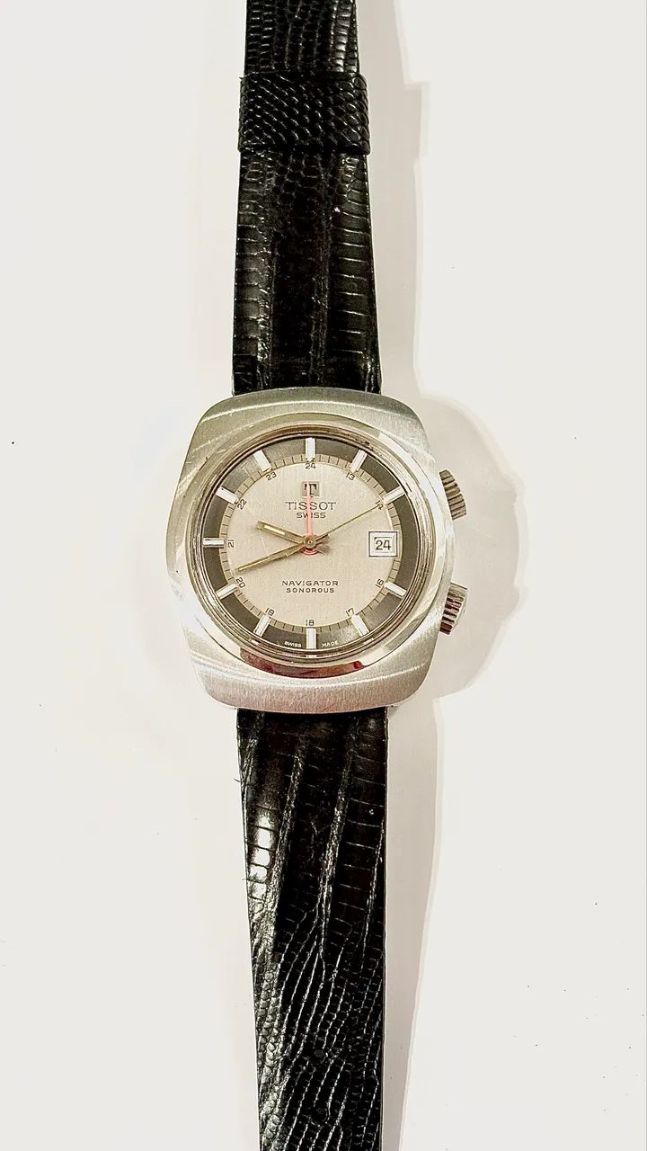 Raridade: Relógio Tissot Navigator Sonorous (1980) original e revisado - Foto 3